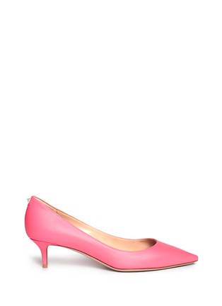 Main View - Click To Enlarge - VALENTINO GARAVANI - Point-toe leather pumps