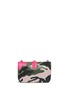 Back View - Click To Enlarge - VALENTINO GARAVANI - Rockstud Va Va Voom medium camouflage leather canvas chain bag
