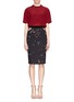 Figure View - Click To Enlarge - GIVENCHY - Silk T-shirt