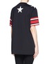 Back View - Click To Enlarge - GIVENCHY - Star and stripe print T-shirt
