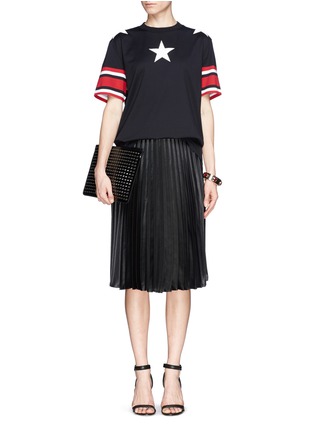 Figure View - Click To Enlarge - GIVENCHY - Star and stripe print T-shirt