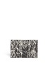 Back View - Click To Enlarge - PROENZA SCHOULER - Print leather small lunch clutch