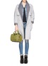 Figure View - Click To Enlarge - ALEXANDER WANG - 'Rockie' brush leather duffle