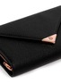 Detail View - Click To Enlarge - ALEXANDER WANG - Prisma envelope leather wallet