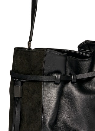 Detail View - Click To Enlarge - BOYY - 'Lazar' leather suede bucket bag