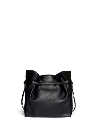 Back View - Click To Enlarge - BOYY - 'Lazar' leather suede bucket bag