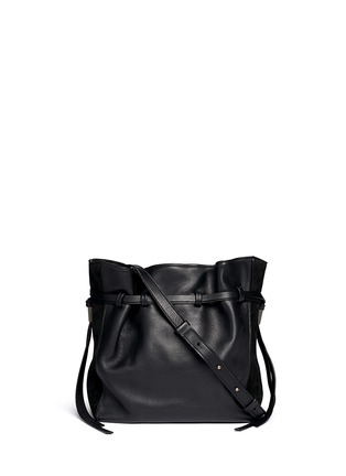 Main View - Click To Enlarge - BOYY - 'Lazar' leather suede bucket bag