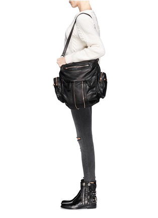  - ALEXANDER WANG - Marti' washed leather backpack