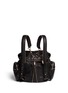 Back View - Click To Enlarge - ALEXANDER WANG - Marti' washed leather backpack