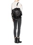 Figure View - Click To Enlarge - ALEXANDER WANG - Marti' washed leather backpack