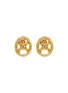 Main View - Click To Enlarge - VINTAGE CHANEL - Cutout logo clip stud earrings