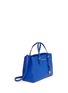 Front View - Click To Enlarge - MICHAEL KORS - 'Jet Set Travel' medium saffiano leather tote 