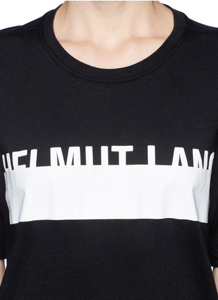 Detail View - Click To Enlarge - HELMUT LANG - Logo T-shirt