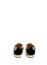 Back View - Click To Enlarge - CHARLOTTE OLYMPIA - Fashionably Late clock face patent flats