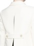 Detail View - Click To Enlarge - VALENTINO GARAVANI - Inverted pleat back swing coat