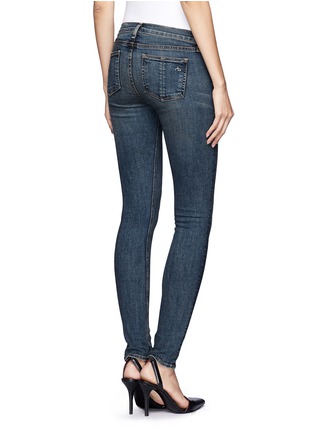 Back View - Click To Enlarge - RAG & BONE - Low-rise skinny jeans