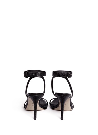 Back View - Click To Enlarge - ALEXANDER WANG - 'Antonia' leather high-heel sandals