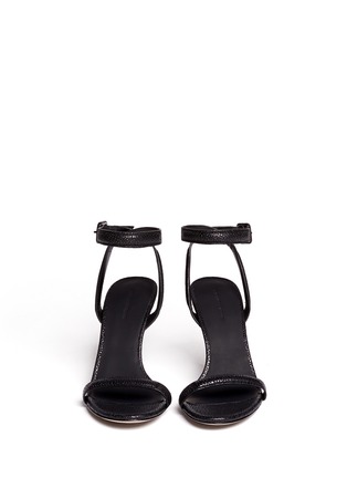 Figure View - Click To Enlarge - ALEXANDER WANG - 'Antonia' leather high-heel sandals
