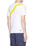 Back View - Click To Enlarge - NIKE - Swoosh logo slash print T-shirt