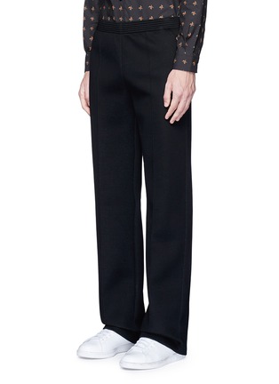 Front View - Click To Enlarge - GIVENCHY - Relaxed fit scuba jersey jogging pants