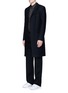 Figure View - Click To Enlarge - GIVENCHY - Relaxed fit scuba jersey jogging pants