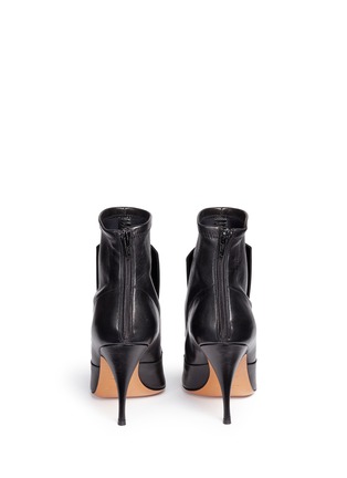Back View - Click To Enlarge - GIVENCHY - 'Kali' high vamp leather boots