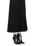 Figure View - Click To Enlarge - GIVENCHY - 'Kali' high vamp leather boots