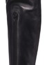 Detail View - Click To Enlarge - GIVENCHY - Chain trim heel leather thigh high boots
