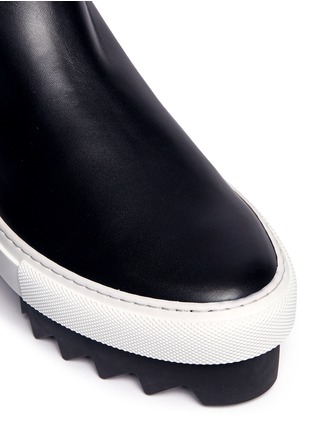 Detail View - Click To Enlarge - GIVENCHY - 'Platform Mid Skate' leather boots