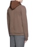 Back View - Click To Enlarge - GIVENCHY - Cashmere hood zip hoodie