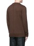 Back View - Click To Enlarge - GIVENCHY - Cobra intarsia mohair-wool sweater