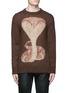 Main View - Click To Enlarge - GIVENCHY - Cobra intarsia mohair-wool sweater