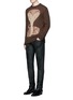 Figure View - Click To Enlarge - GIVENCHY - Cobra intarsia mohair-wool sweater