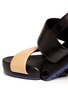 Detail View - Click To Enlarge - FIGS BY FIGUEROA - 'Figulous' leather strap hinged slingback sandals
