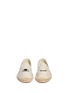 Front View - Click To Enlarge - SOLUDOS - x Jason Polan 'Wink' embroidery cotton espadrilles