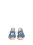 Front View - Click To Enlarge - SOLUDOS - x Jason Palon 'Donut' embroidery denim espadrilles