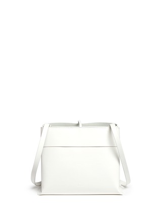 Back View - Click To Enlarge - KARA - 'Tie Crossbody' leather bag