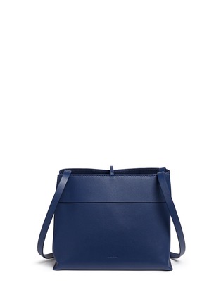 Back View - Click To Enlarge - KARA - 'Tie Crossbody' leather bag