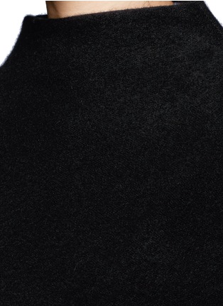 Detail View - Click To Enlarge - VINCE - Funnel neck boiled cashmere sweater
