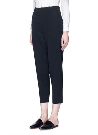 Front View - Click To Enlarge - VINCE - 'Carrot' cropped crepe pants