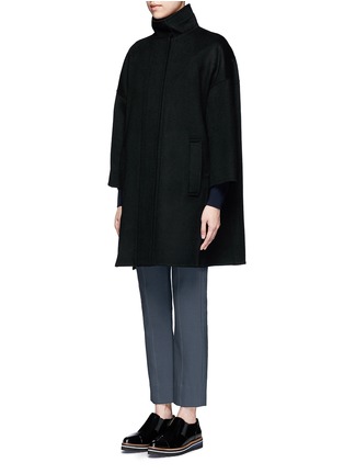 Front View - Click To Enlarge - VINCE - Wool melton duffle coat