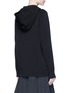 Back View - Click To Enlarge - MARC JACOBS - Jewel embellished zip-up knit hoodie