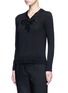 Front View - Click To Enlarge - MARC JACOBS - Sequin embellished wool cardigan