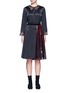 Main View - Click To Enlarge - MARC JACOBS - Sequin mesh insert waist tie dress