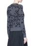 Back View - Click To Enlarge - MARC JACOBS - Animal intarsia cashmere knit sweater
