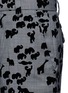 Detail View - Click To Enlarge - MARC JACOBS - Flocked animal print glen plaid wool shorts