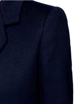 Detail View - Click To Enlarge - PORTS 1961 - Oversized pocket felted virgin wool-cashmere coat