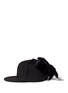 Figure View - Click To Enlarge - PIERS ATKINSON - Velvet bow baseball cap