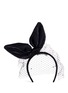Main View - Click To Enlarge - PIERS ATKINSON - Velvet bow veil headband