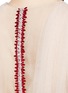 Detail View - Click To Enlarge - DELPOZO - Bead paillette back trim tulle dress